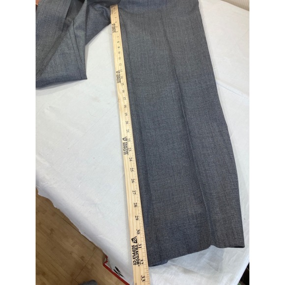 Brooke & Deane Mens Gray 2 Piece Suit Blazer Jacket and Trousers Made in USA - Picture 9 of 11